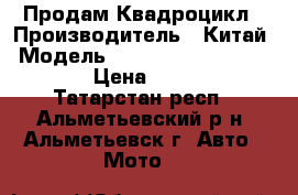 Продам Квадроцикл › Производитель ­ Китай › Модель ­ FXATV-003A-150FZW SAGA › Цена ­ 50 000 - Татарстан респ., Альметьевский р-н, Альметьевск г. Авто » Мото   